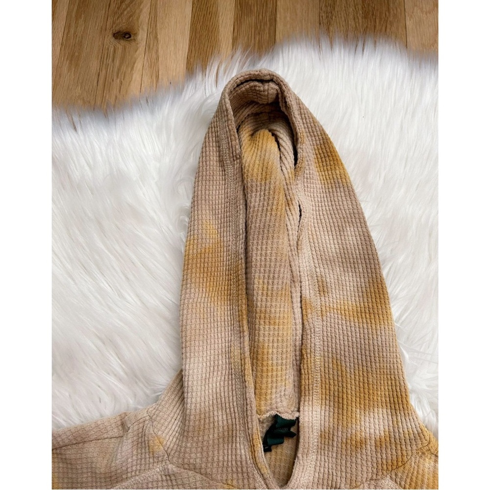 Wild Fable Waffle Knit Garment Dye Cropped Hoodie - Picture 7 of 16